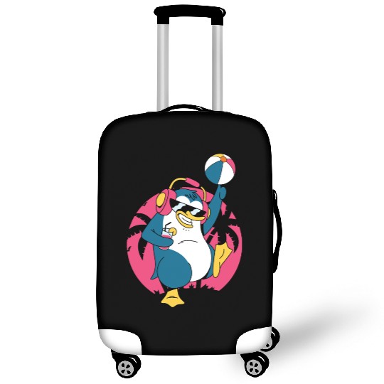 Penguin Pool Party Inflatable Sphere Water Ball Luggage Covers