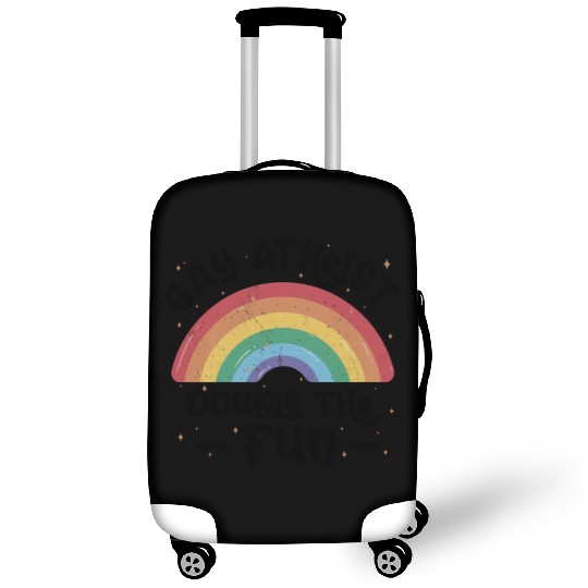 Gay LGBTQ Atheist Atheism Anti Religion Securalism Luggage Covers