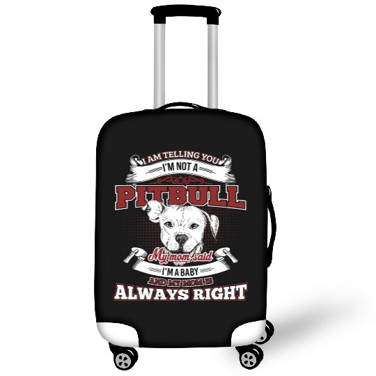 Pitbull Dog Lover Pit Bull Terrier Puppy Luggage Covers
