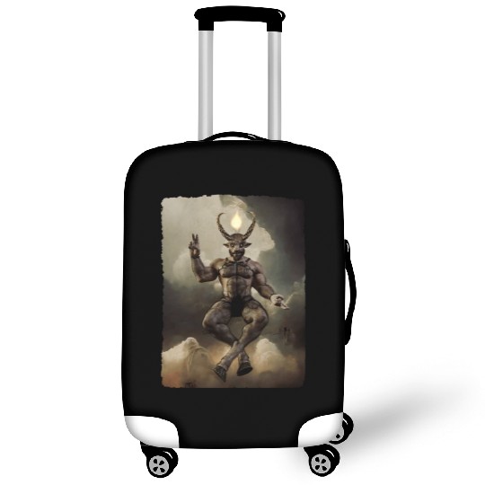 Daddy Baphomet dark PG Luggage Covers