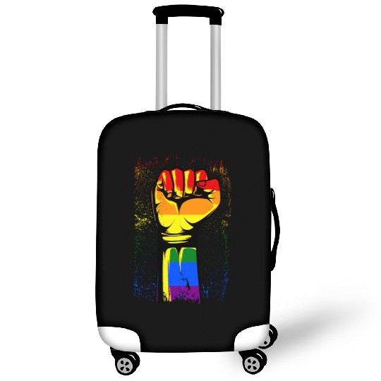 Gay Pride Fist Rainbow Pride Month Luggage Covers