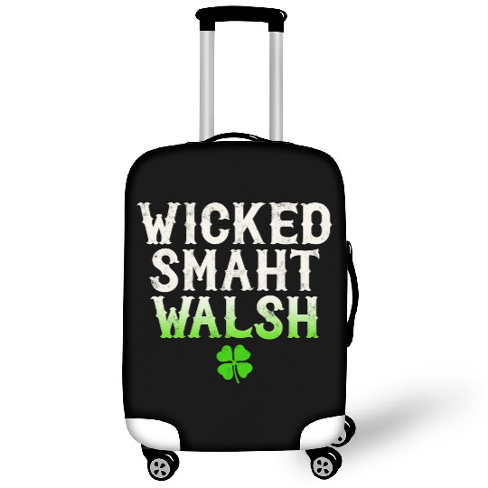 Wicked Smaht Walsh Clan Boston Irish Slang Luggage Covers
