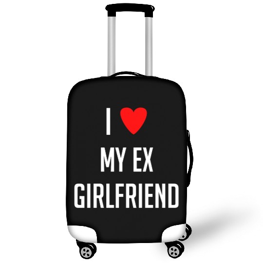 I LOVE MY EX GIRLFRIEND HEART TRENDY Luggage Covers