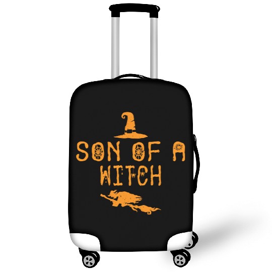Son of a Witch Halloween Trick Or Treat Boys Wizar Luggage Covers
