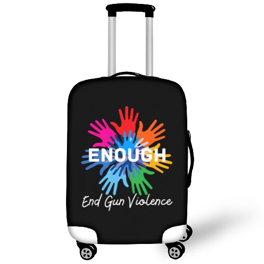 Enough End Gun Violence Gun Awareness Day Wear Luggage Covers