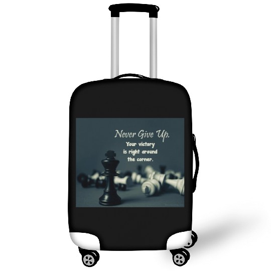 Never Give Up Luggage Covers