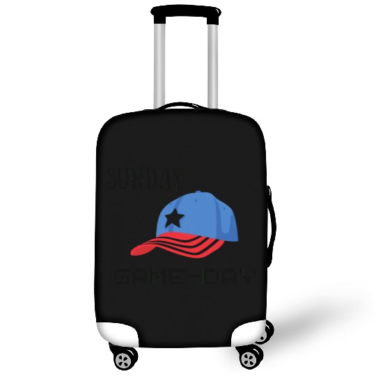 GAME Day Sunday Cute on Holiday Luggage Covers