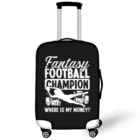 Fantasy Football Championship Funny Money Team Luggage Covers