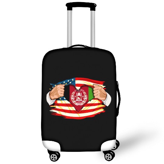 Afghanistan Who Live in America Afghani Flag Luggage Covers