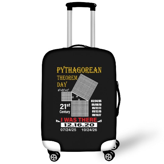 Pythagorean Theorem Day I Was There Math Teacher Luggage Covers