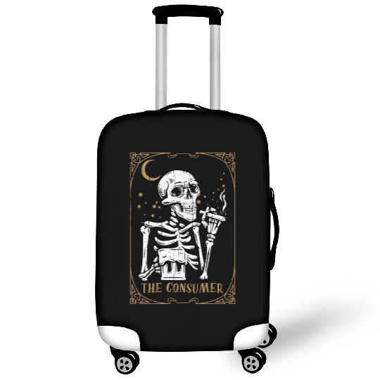Alcohol Tarot Card Occult Club Gothic Consumer Luggage Covers