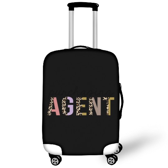 Purchasing Agent Leopard Print Funny Luggage Covers