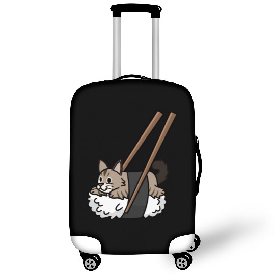 Maine Cat Nigiri Sushi Luggage Covers