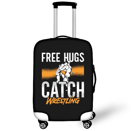 Catch Wrestling Free Hugs Wrestler Fight Grappling Luggage Covers