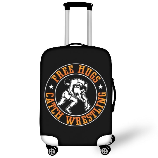 Catch Wrestling Free Hugs Fight Grappling Wrestler Luggage Covers
