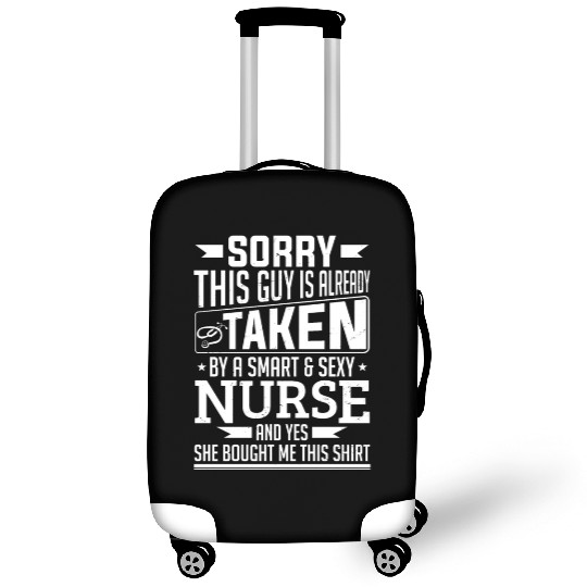 Nurse Boyfriend Medicial Husband Gift Luggage Covers
