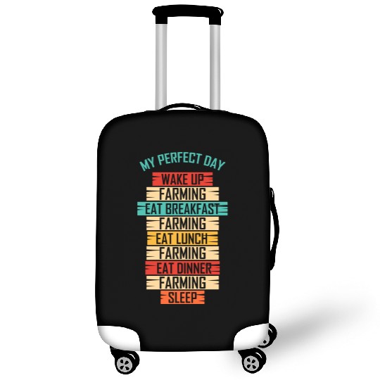 Farm Life Luggage Covers