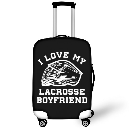 Lacrosse I Love My Lacrosse Boyfriend Luggage Covers