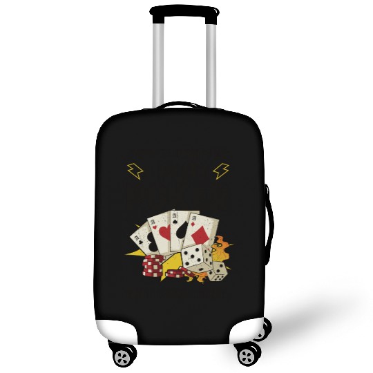 Poker Casino Poker Player Gambling Roulette Gift Luggage Covers
