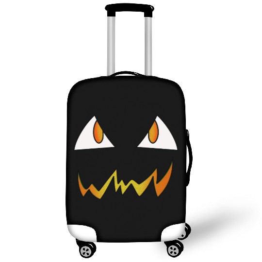 Jack O Lantern Face Luggage Covers