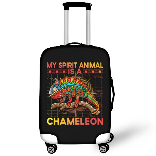 My Spirit Animal is a Chameleon Luggage Covers