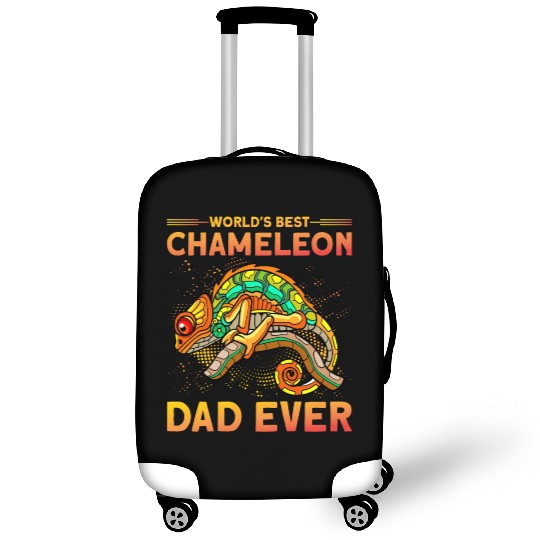 World's best Chameleon Dad ever Luggage Covers