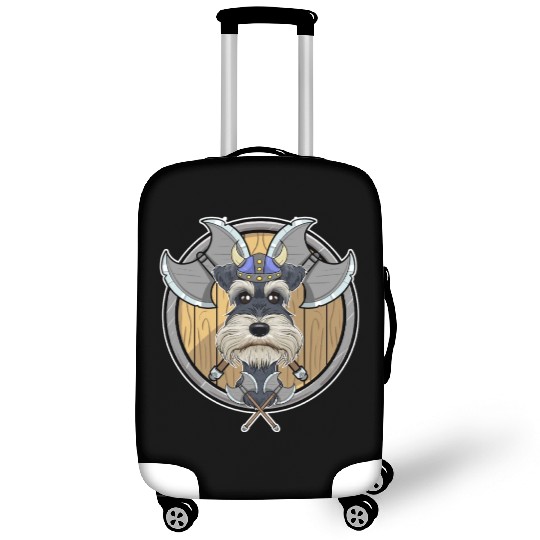 Miniature Schnauzer I Valhalla I Viking Luggage Covers
