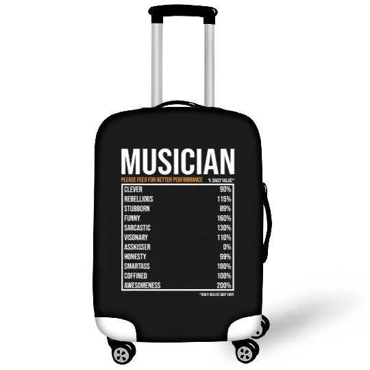Musician Daily Value funny Musician Luggage Covers