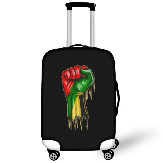 Raise your fist - Black history Month Afro Luggage Covers
