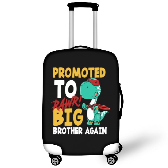 Dinosaur Brother Pregnant Superhero Luggage Covers