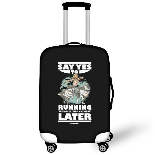Run jogging sport race training gift Luggage Covers