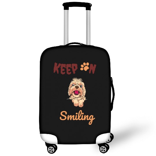 Dog Dads, Dog Mummy, Keep On Smiling Luggage Covers