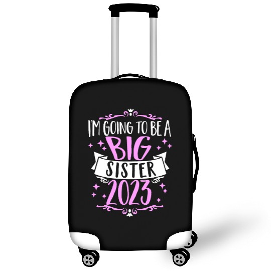 Going to be a Big Sister 2023 Pregnancy Big Sis Luggage Covers