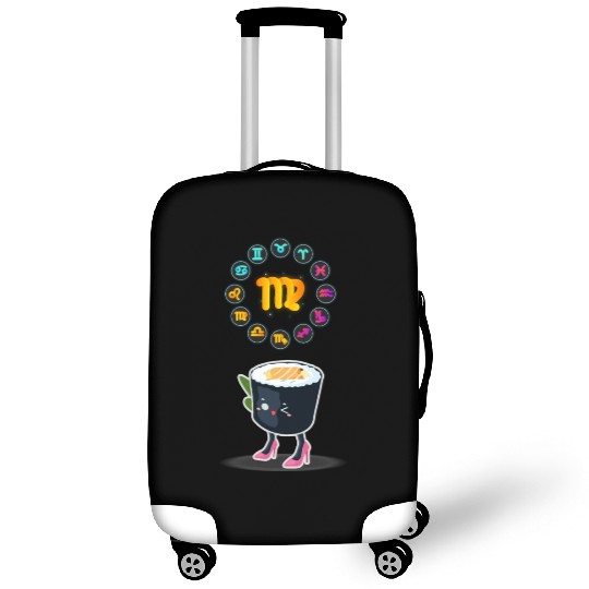 Japanese Sushi Funny Virgo Zodiac Sushi Lover Pun Luggage Covers