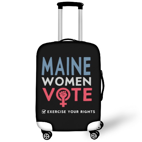 Maine Women Vote Voter 2022 Election Feminist Luggage Covers