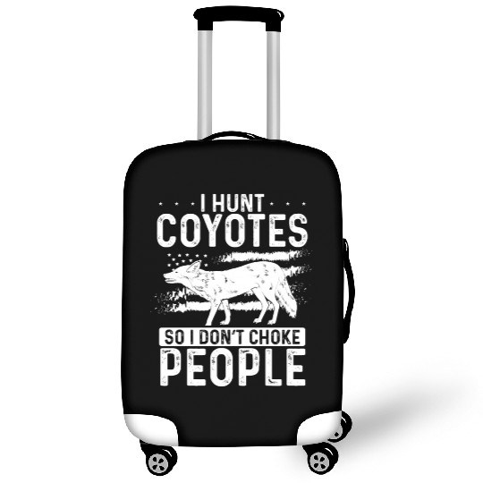 Coyote Trapping Coyote Hunting Yote Hunting Gift Luggage Covers