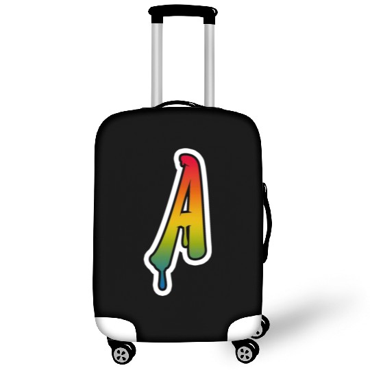 Letter A Graffiti Lettering Alphabet Monogram Init Luggage Covers