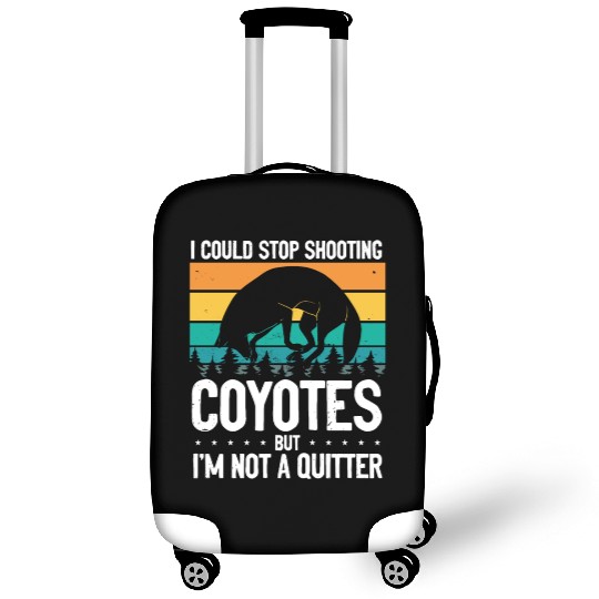 Coyote Trapping Coyote Hunting Yote Hunting Gift Luggage Covers