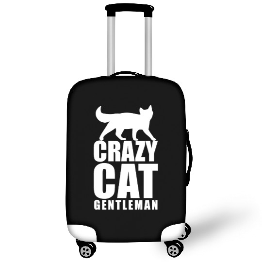 Crazy Cat Luggage Covers