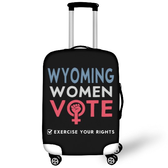Wyoming Women Vote Voter 2022 Election Feminist Luggage Covers
