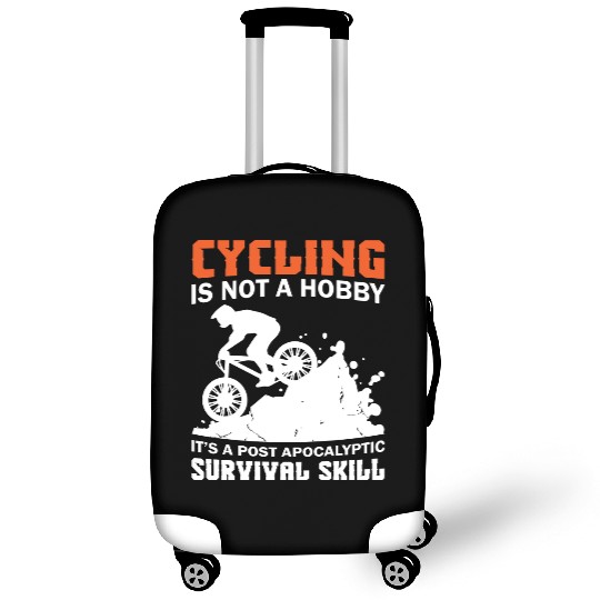 Cycling A Survival Skill Luggage Covers