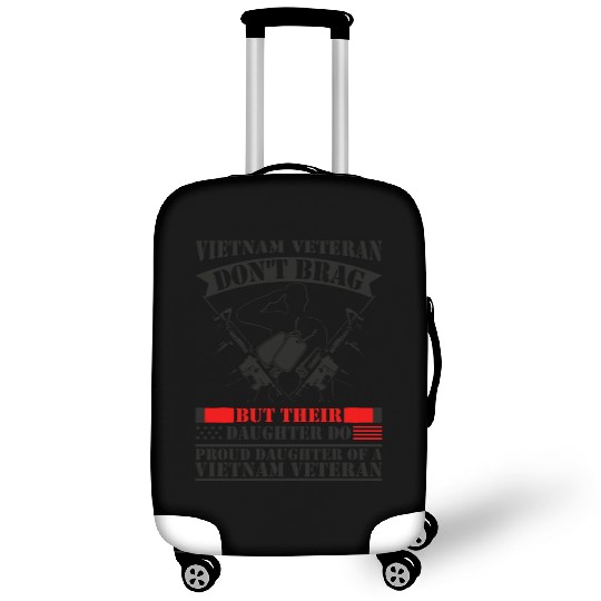 A Vietnam Veteran Dad Luggage Covers