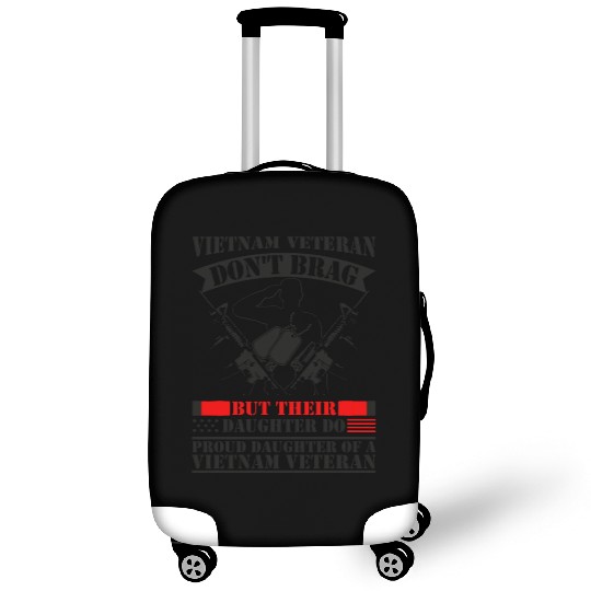 A Vietnam Veteran Dad Luggage Covers