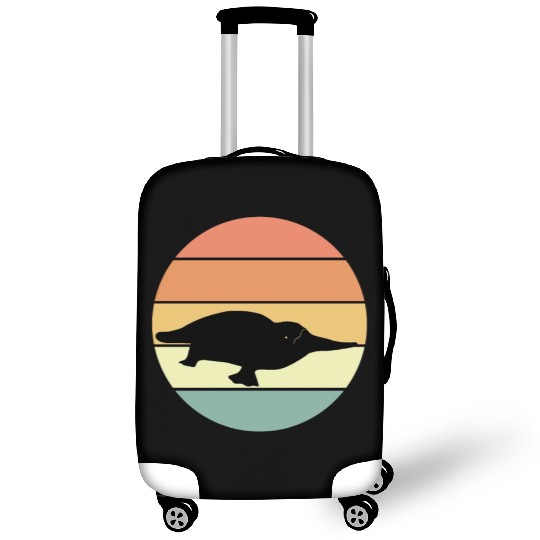 Retro Platypus Luggage Covers