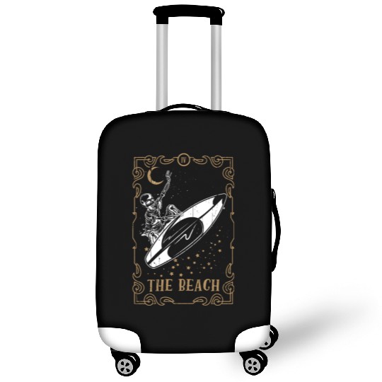 Tarot Card Occult Club Gothic Surfer Beach Surf Luggage Covers