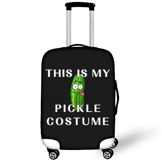 This is my Halloween pickle Costume Funny pickles Luggage Covers