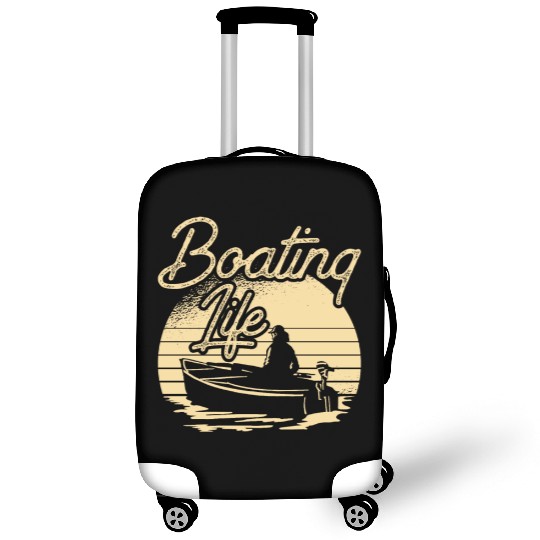 Boating Life Yacht Boat Captain Ship Luggage Covers