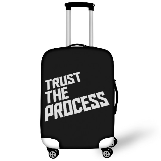 trust the process quote Luggage Covers