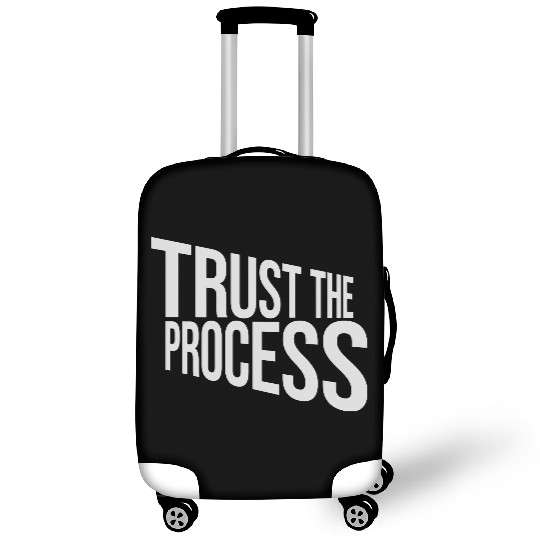 trust the process quote Luggage Covers