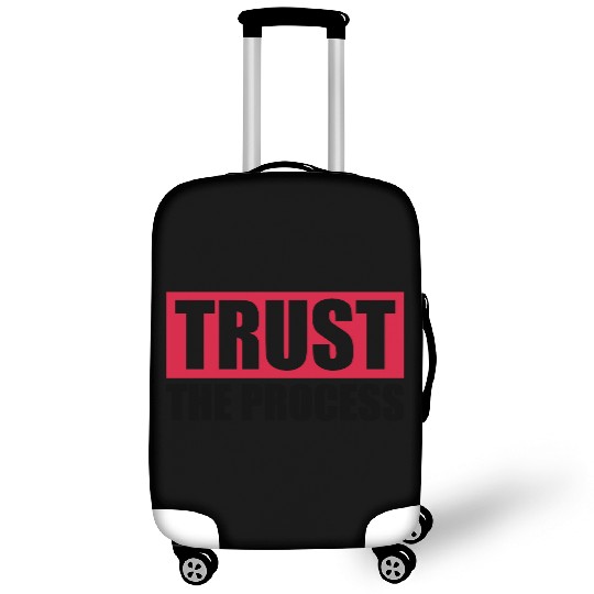 trust the process quote Luggage Covers